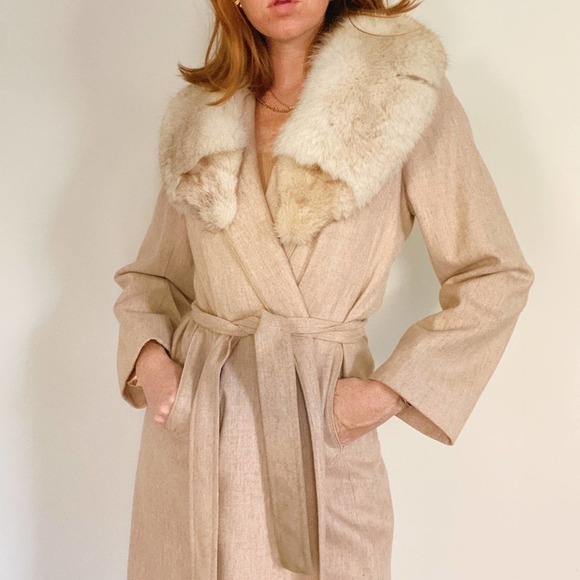 Vintage Fur Trimmed Coats
